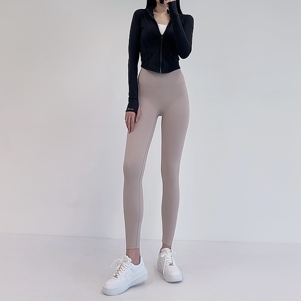로라벨 자체제작 런 요가 레깅스 바지 필라테스복 여성 요가복 필라테스 하의 하이웨스트 옷 상세 이미지 35