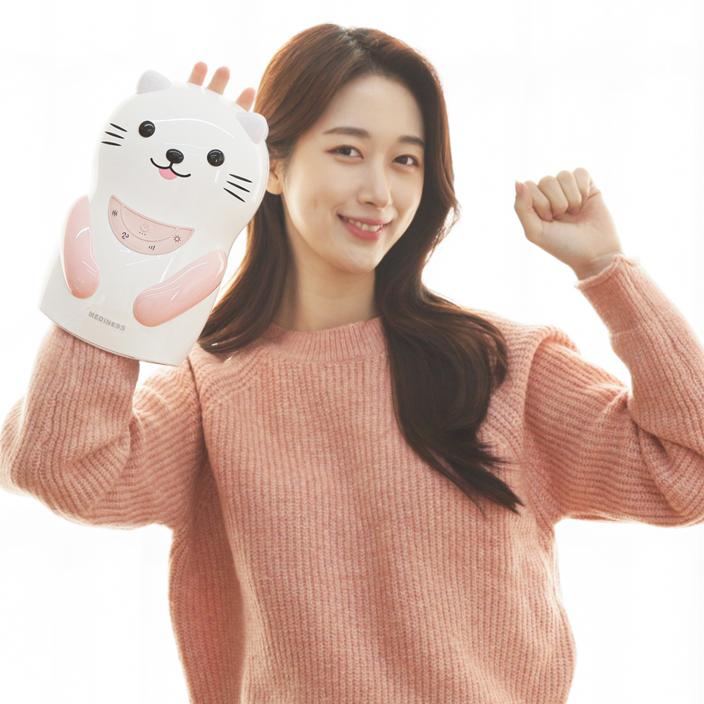 냥이 공기압 온열 손가락 손목 손등 손바닥 안마기 손마사지기 MDM-008 - 상세 이미지 2