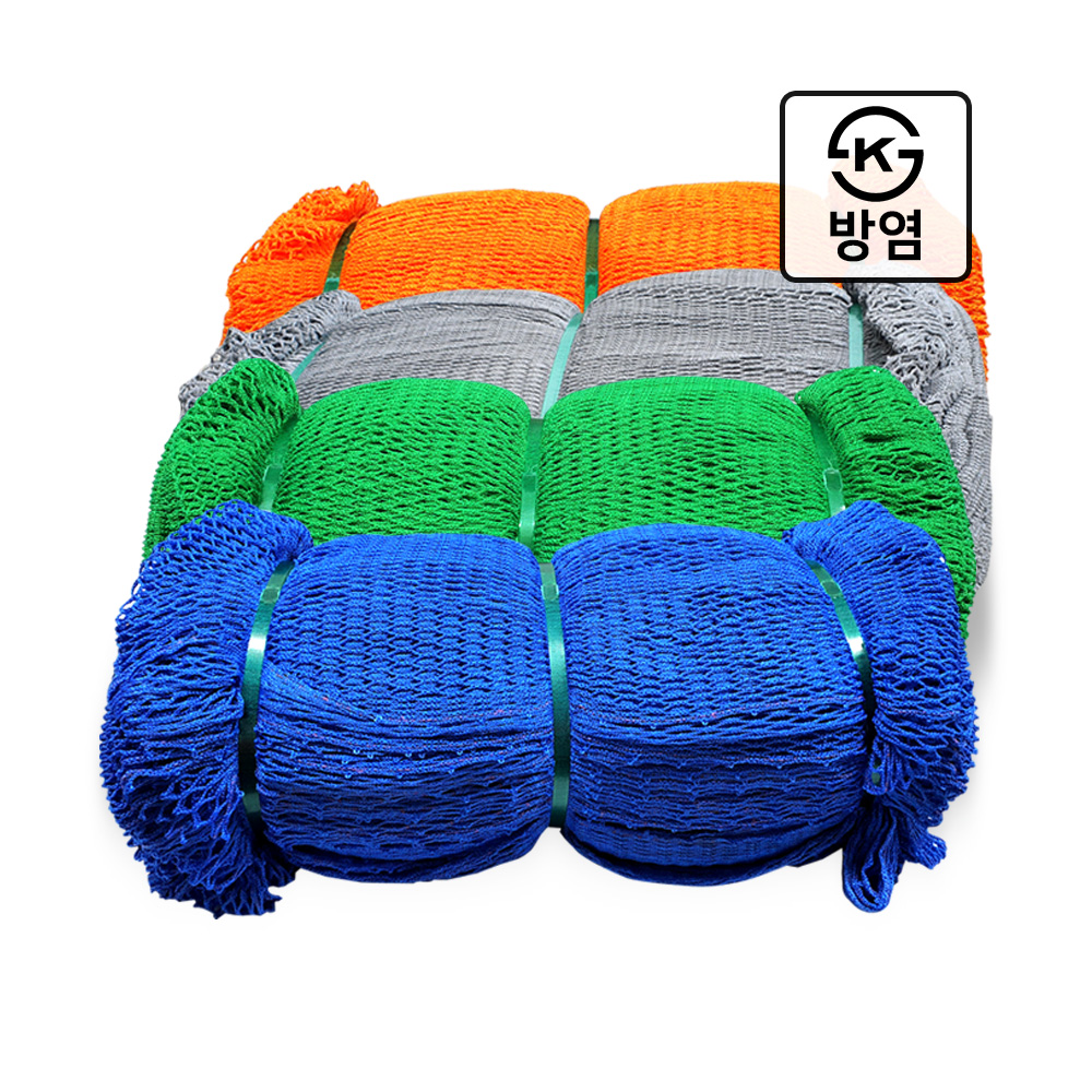 국산 건설 안전망 추락방지망 낙하물방지 비방염 울타리망 그물코 2cm 녹색 2mx45m 이미지 6