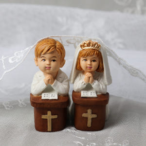 첫영성체 소년과 소녀 미니성상 실사용 후기 | 효과 있을까? - 상품 이미지 1