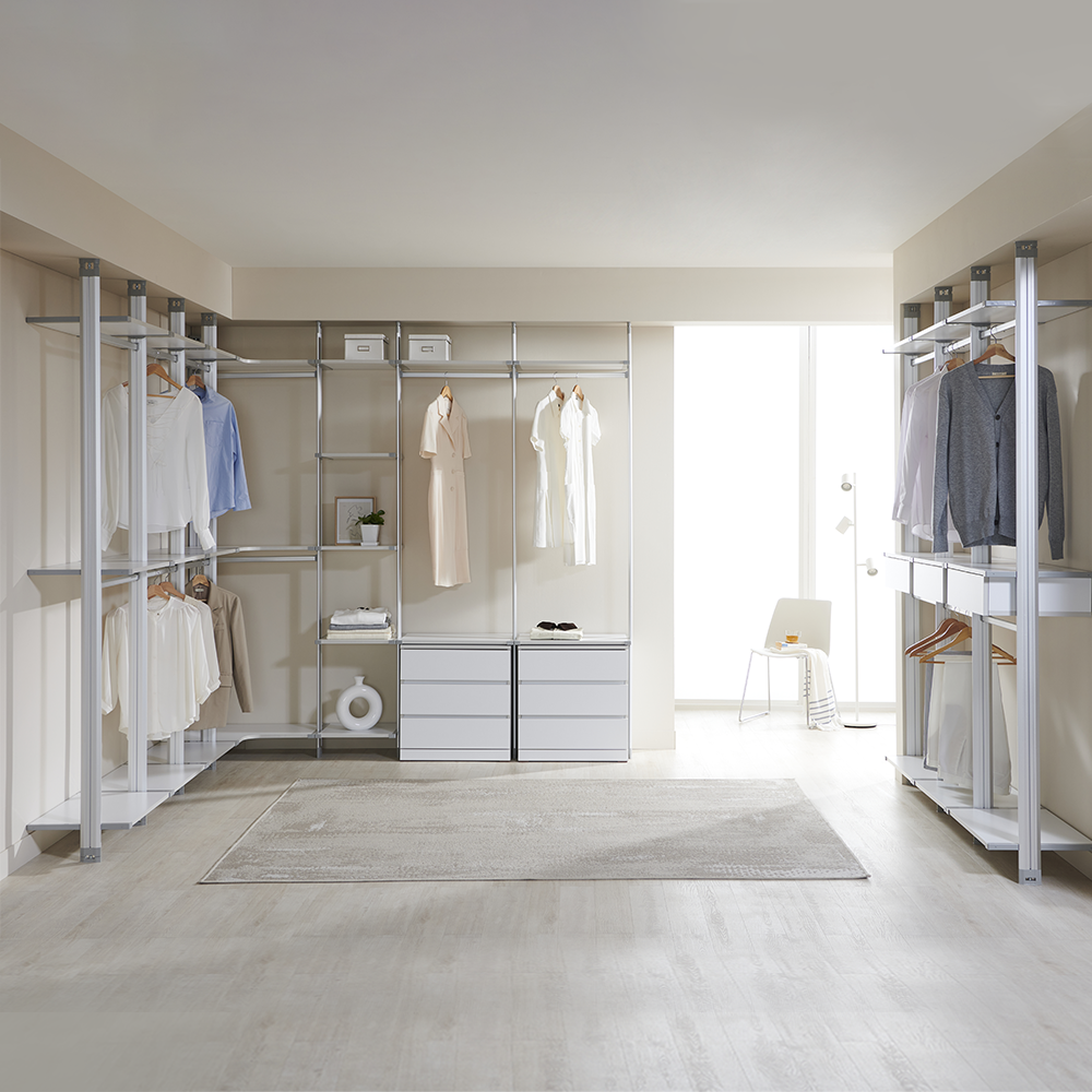 하우스트 시스템행거 드레스룸 수납장 옷방 맞춤제작가구 10cm