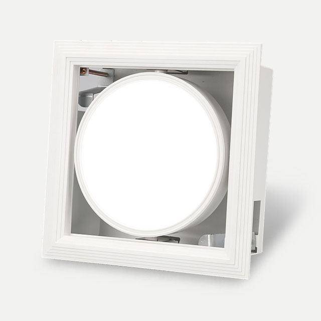 LED PAR30 일체형 멀티 매입등 1구 사각 15W LED 다운라이트 - 상세 이미지 4