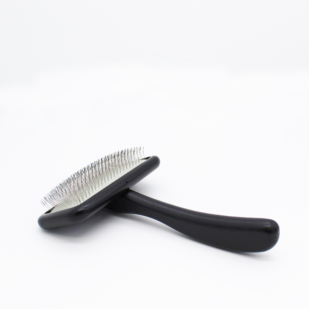 실버라인펫 블랙라벨 노스트레스 슬리커브러쉬 엉킨털 죽은털 제거 빗