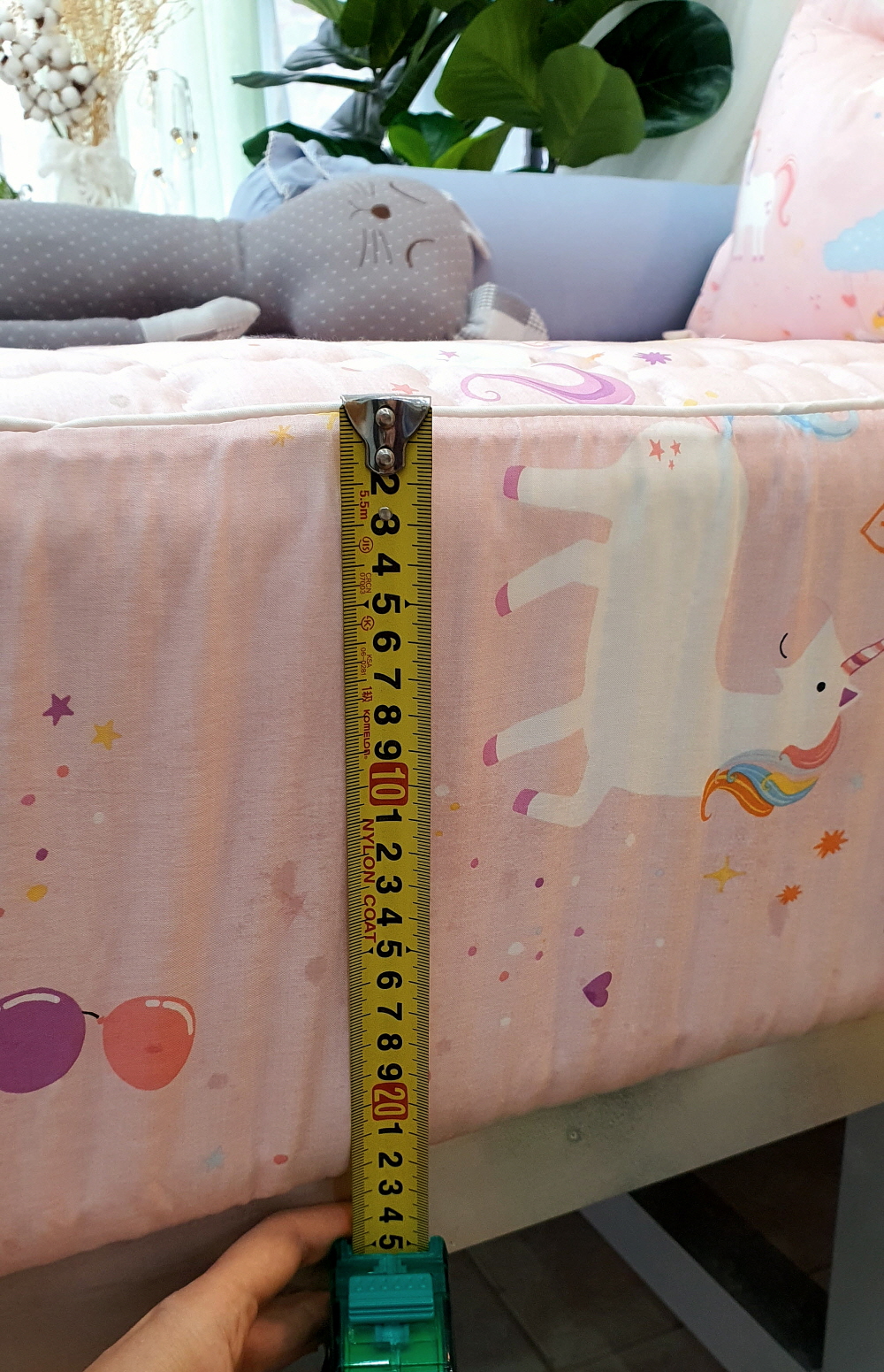 모달 누빔 침대 매트리스 커버 슈퍼싱글 맞춤