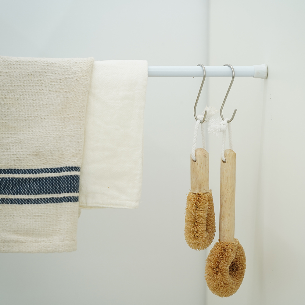 무타공 미니 길이조절 압축봉 커튼봉 30~50cm