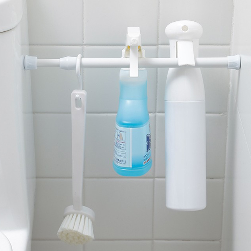 무타공 미니 길이조절 압축봉 커튼봉 30~50cm