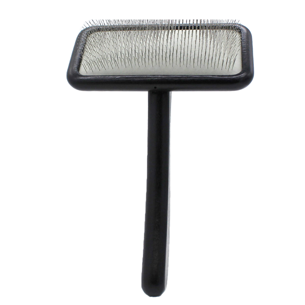 실버라인펫 블랙라벨 노스트레스 슬리커브러쉬 엉킨털 죽은털 제거 빗