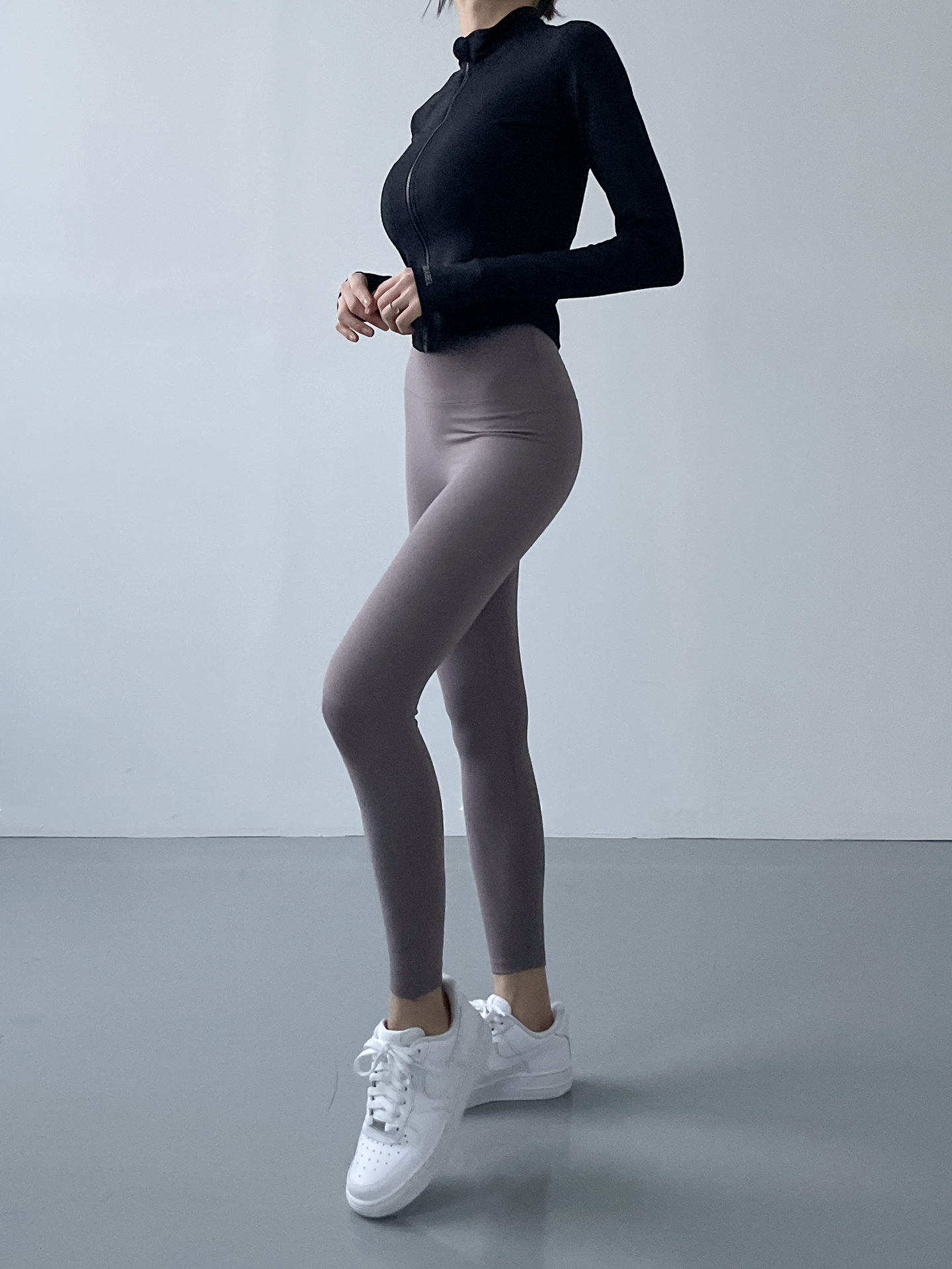 로라벨 자체제작 런 요가 레깅스 바지 필라테스복 여성 요가복 필라테스 하의 하이웨스트 옷 상세 이미지 52