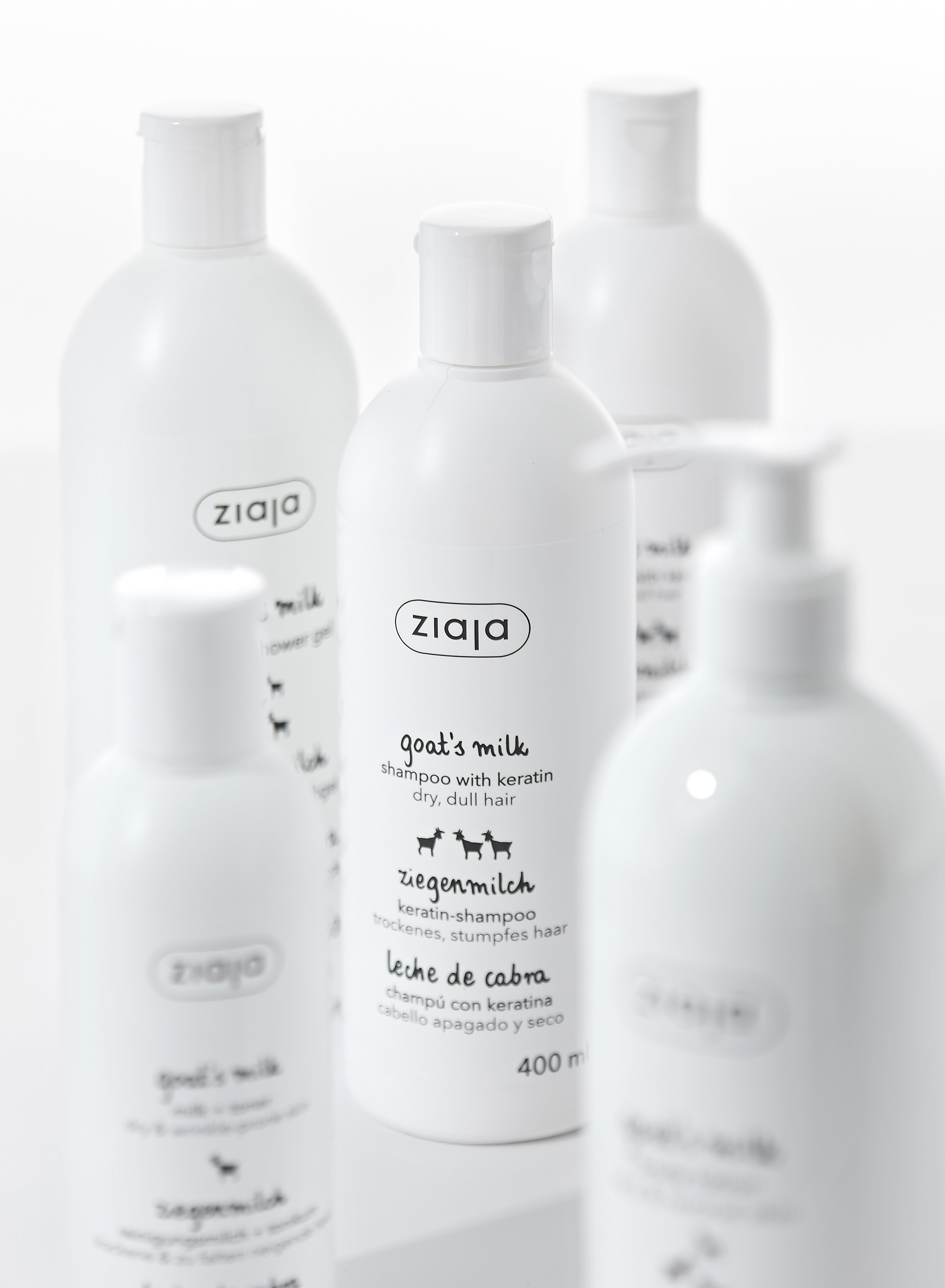지아자 산양유 단백질 샴푸 400ml + 산양유 케라틴 헤어 컨디셔너 200ml - 상세 이미지 2