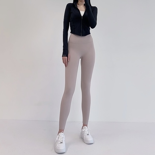 로라벨 자체제작 런 요가 레깅스 바지 필라테스복 여성 요가복 필라테스 하의 하이웨스트 옷 상세 이미지 34
