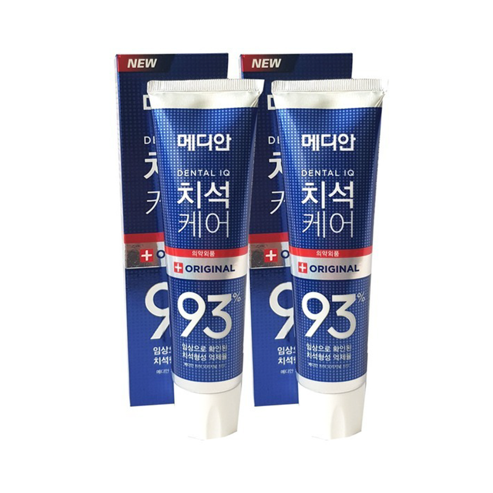 메디안 치약 치아 치석 케어 3개입 오리지날 잇몸 이빨 - 상품 이미지