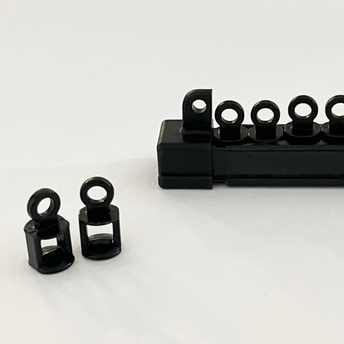 커튼 레일 롤러 커텐 부자재 [화이트/블랙] 12개