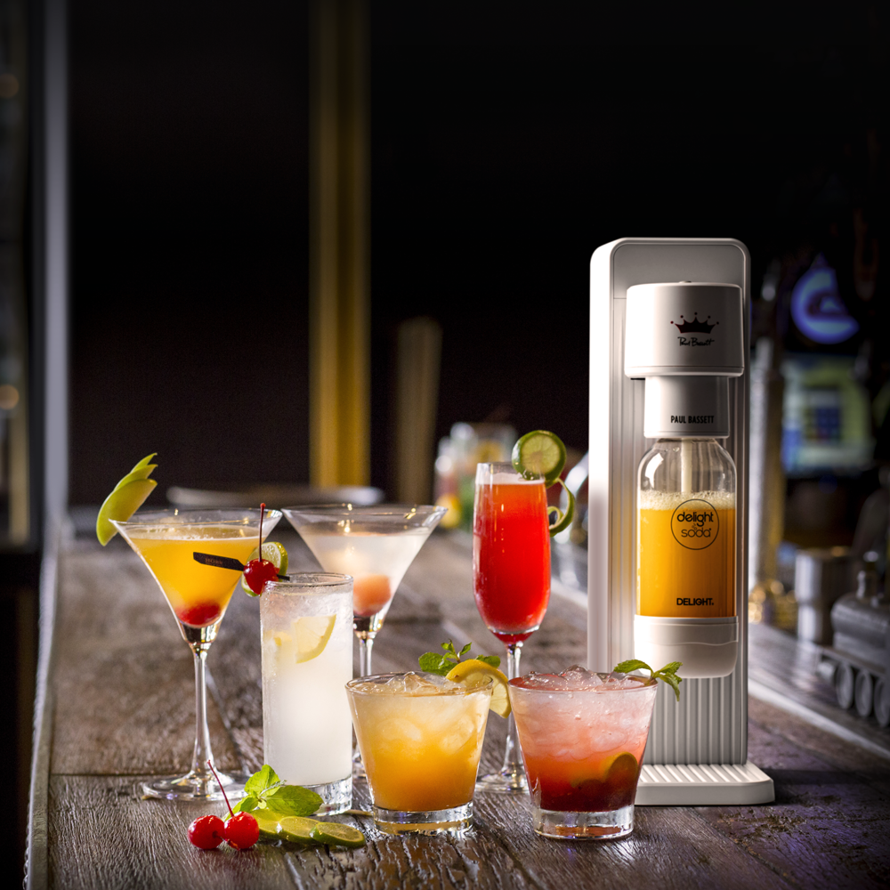 [본사직영점] 딜라이트소다 폴 바셋 자동 탄산수제조기