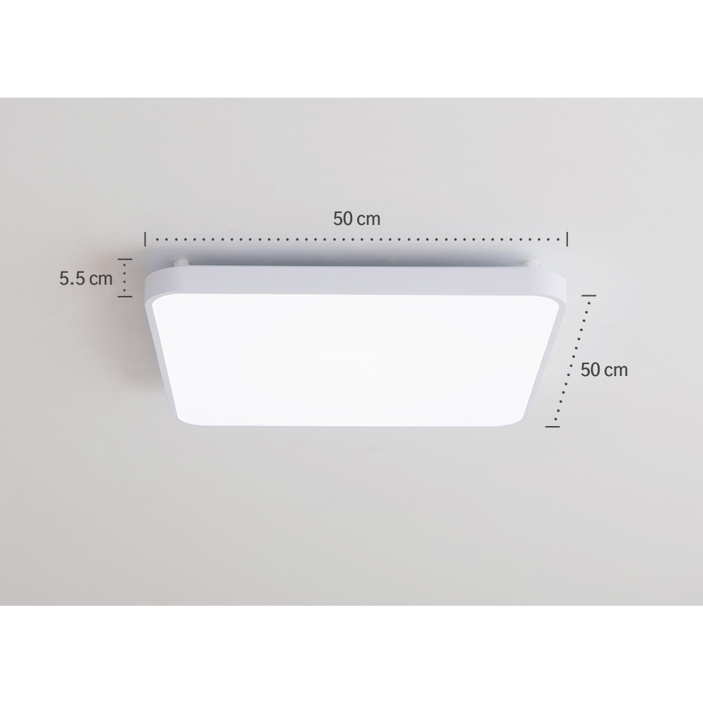 LED등 LED방등 라그로 삼색변환 디밍 리모컨 80W - 상세 이미지 5
