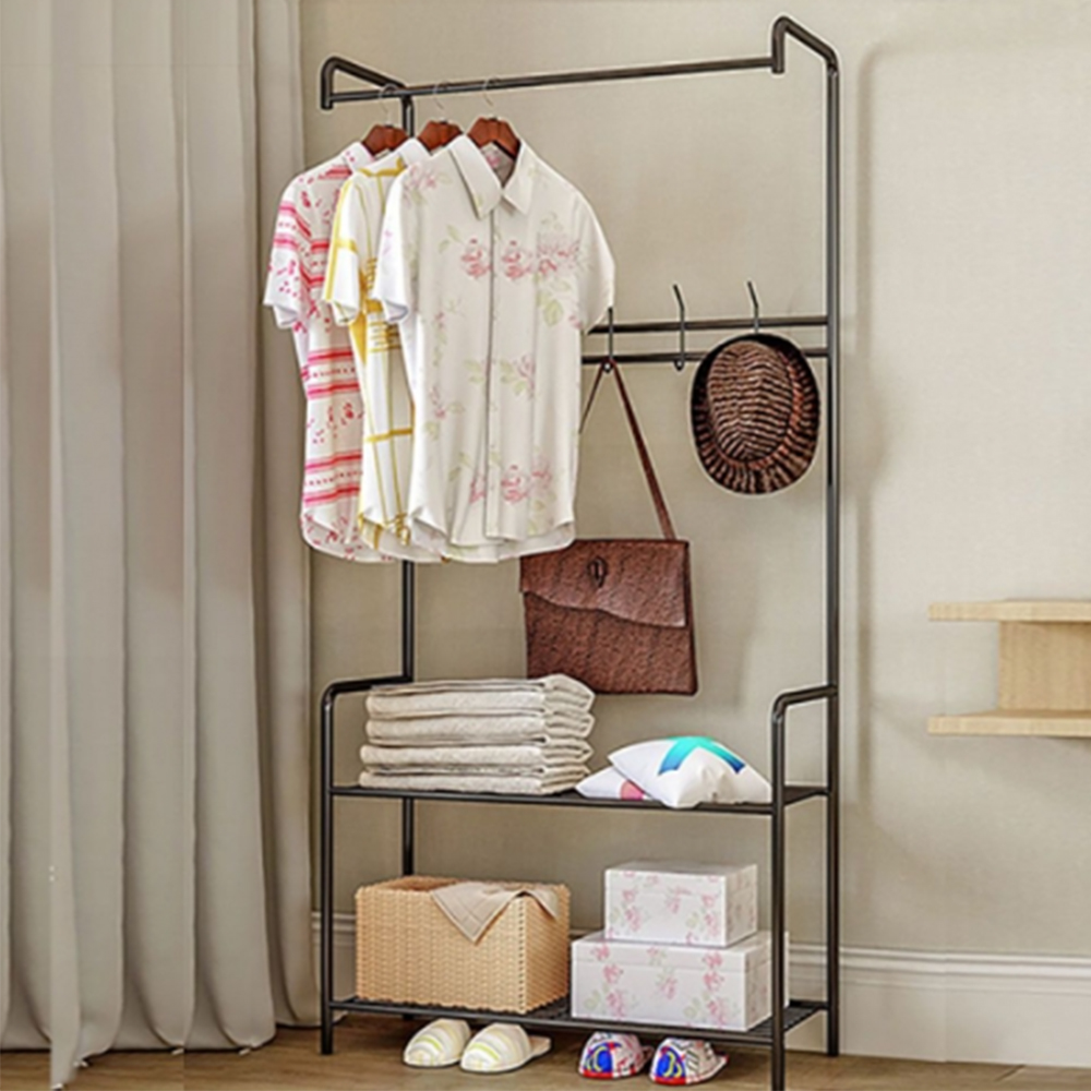 행거 옷걸이 스탠드 선반 옷 벽 작은 옷장 미니 스탠딩 1인 수납 자취방 의류 원룸 소형