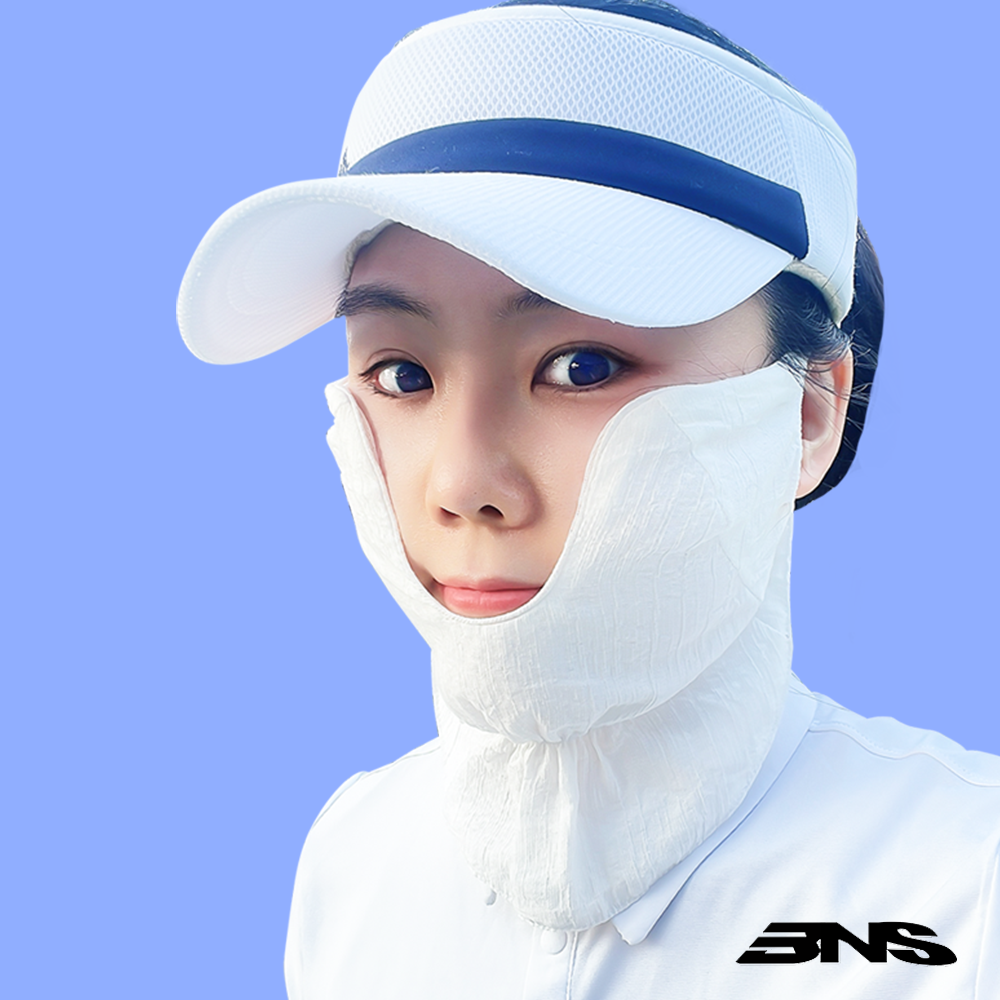밥앤스미스 골프 자외선차단 마스크 안면 햇빛가리개 기미 마스크 - 상세 이미지 4