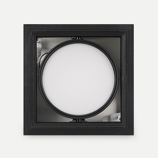 LED PAR30 일체형 멀티 매입등 1구 사각 15W LED 다운라이트 - 상세 이미지 3