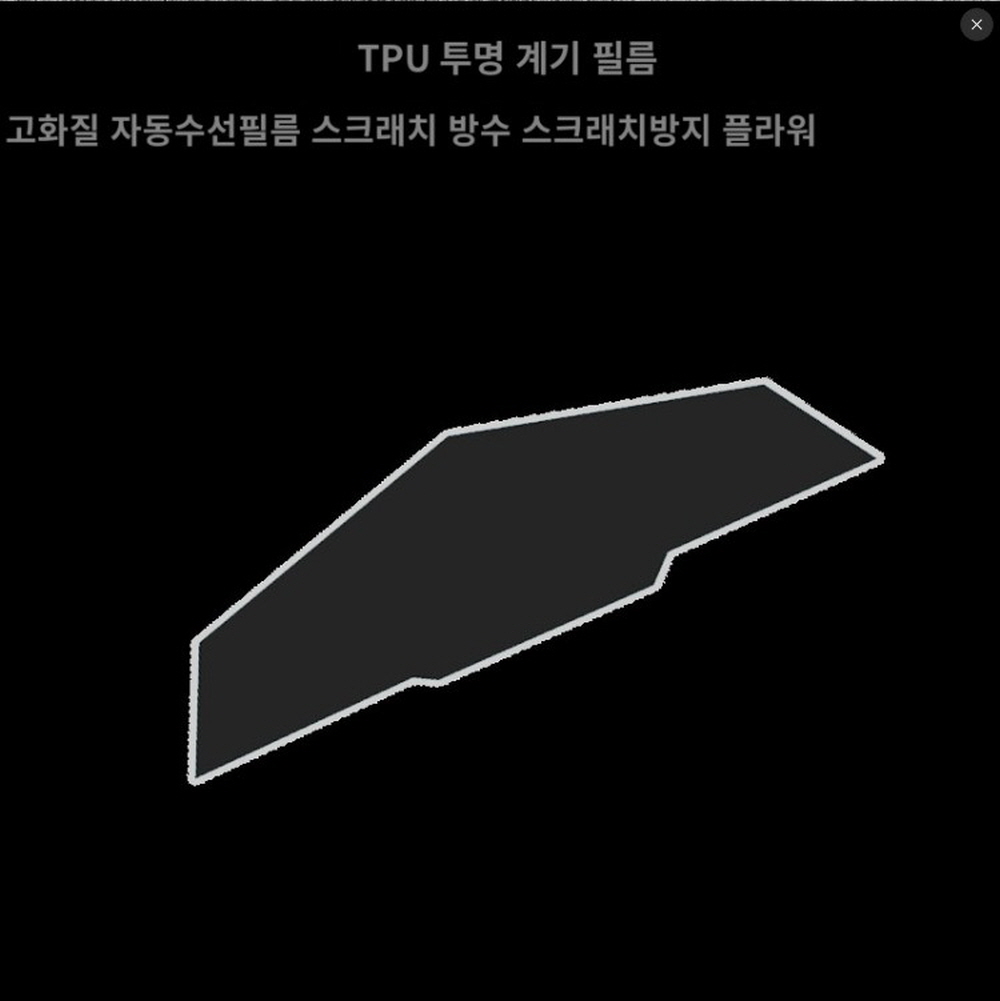 존테스125G1 계기판 보호 필름 튜닝 호환 - 상세 이미지 3