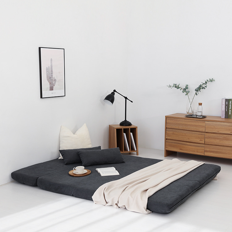 거실매트리스 소파베드 3인용 좌식 접이식 침대 넓은 쇼파침대