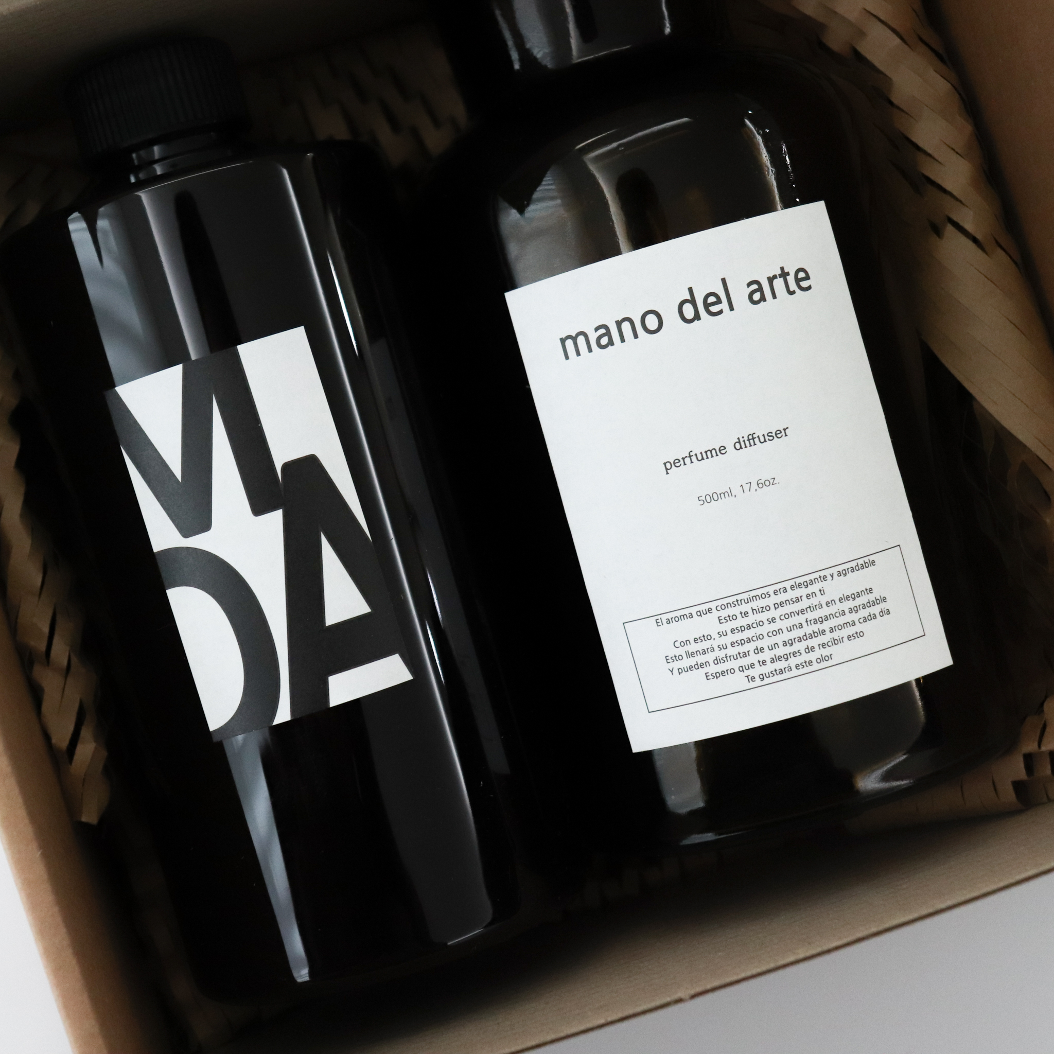 마노델아르떼 대용량 디퓨저 실내 방향제 집들이선물 라임바질앤만다린, 500ml, 1개 - 상세 이미지 4