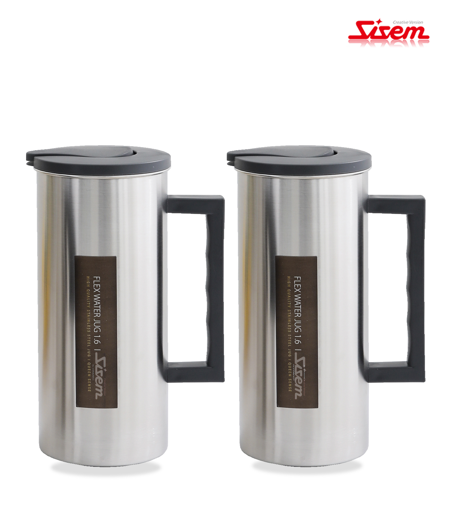 1+1 에코 업소용 가정용 식당 냉장고 물통 스텐 물병 800ml - 상세 이미지 5