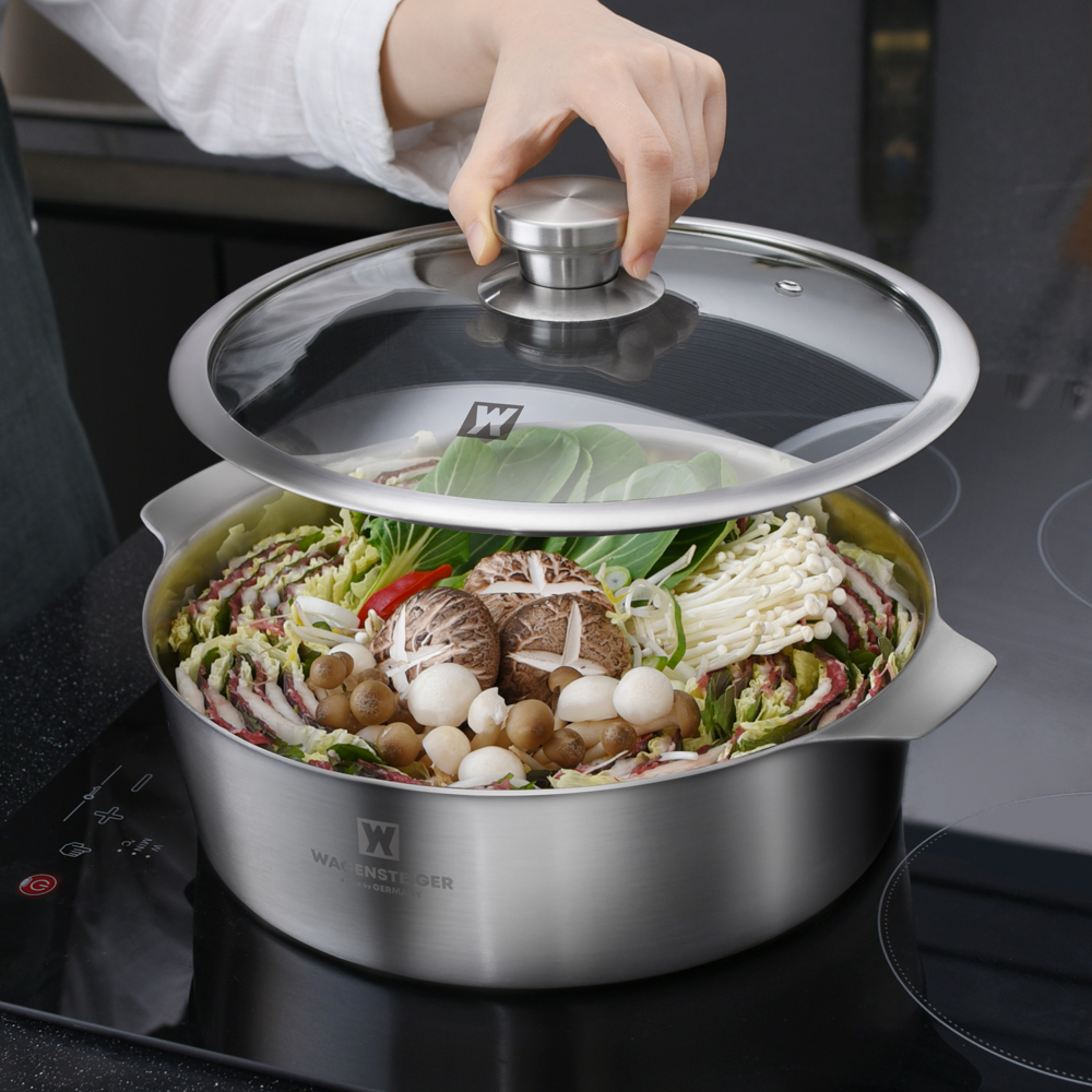 바겐슈타이거 통3중 스텐 파보일 냄비 전골 가정용