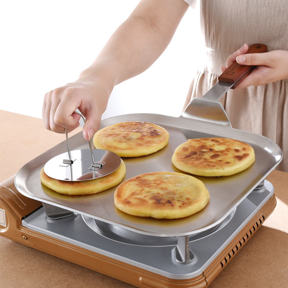 바겐슈타이거 통3중 사각 그리들 캠핑 불판 그릴 바베큐