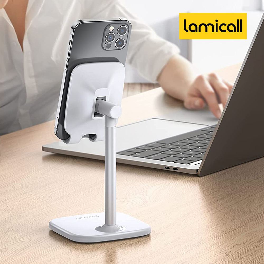 라미콜 휴대폰 높이조절 거치대 Lamicall 핸드폰 스탠드 아이폰 갤럭시 스마트폰 호환 - 상세 이미지 4