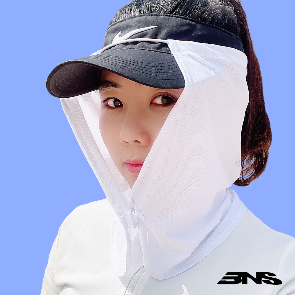 밥앤스미스 골프 자외선차단 마스크 안면 햇빛가리개 기미 마스크 이미지 7
