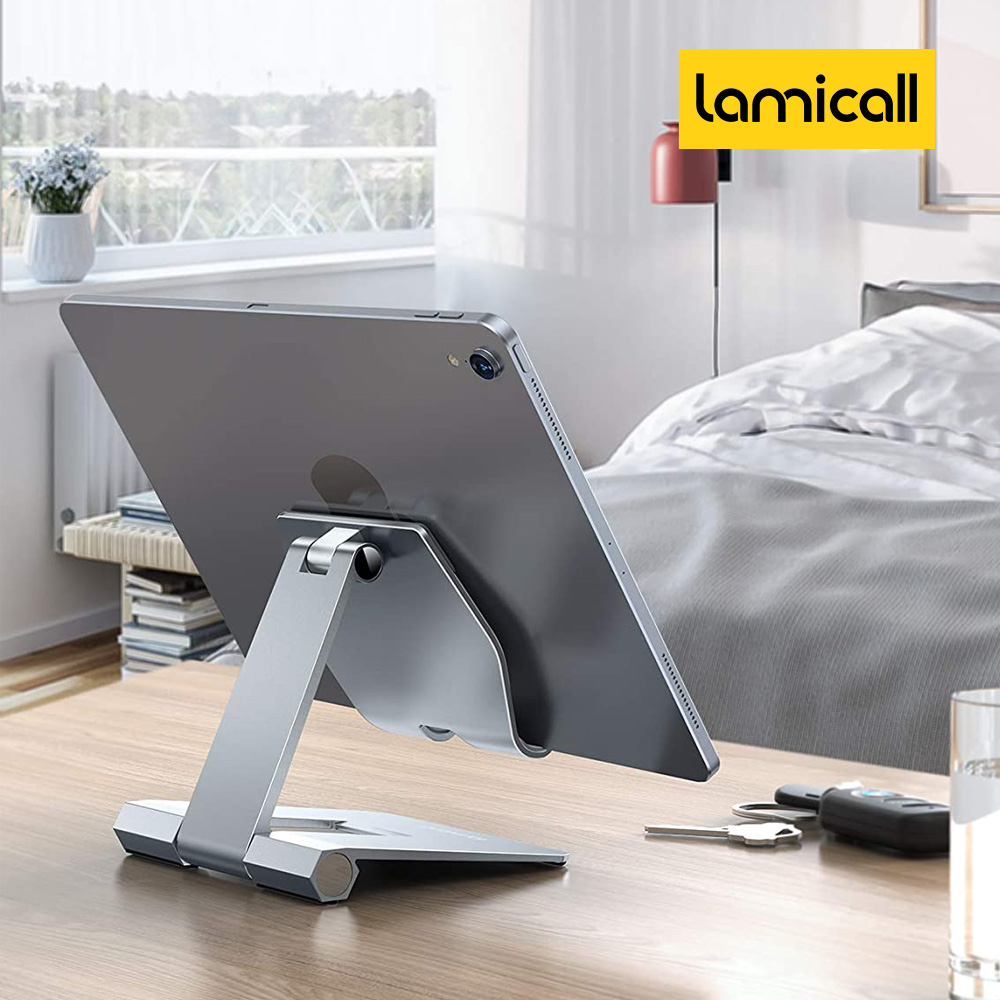 라미콜 휴대폰 휴대용 접이식 거치대 Lamicall 핸드폰 스탠드 아이패드 태블릿 호환 - 상세 이미지 5