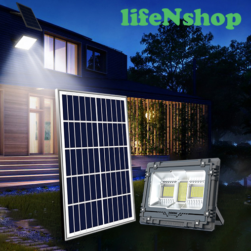 라이프엔 몬스터 800W LED태양광 센서등 태양열 정원등 야외조명 외부벽등 - 상품 이미지