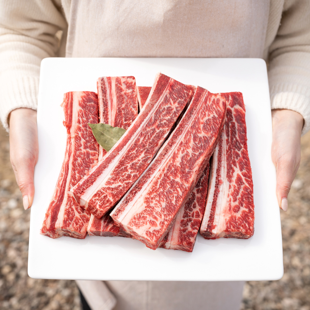 우대갈비 1kg la갈비 소고기 소갈비 토마호크 캠핑 음식 스테이크