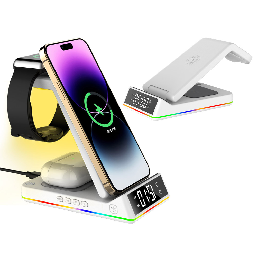 올인원 고속 무선충전 거치대 애플워치 아이폰 에어팟 전용 UMWH-Allin1-A