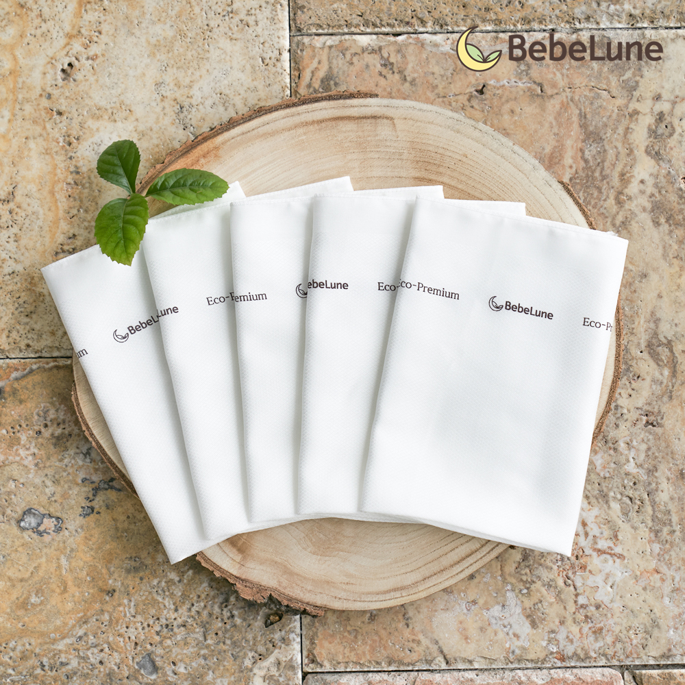 베베룬 에코프리미엄 소프트모달 거즈손수건 신생아 가제 아기손수건