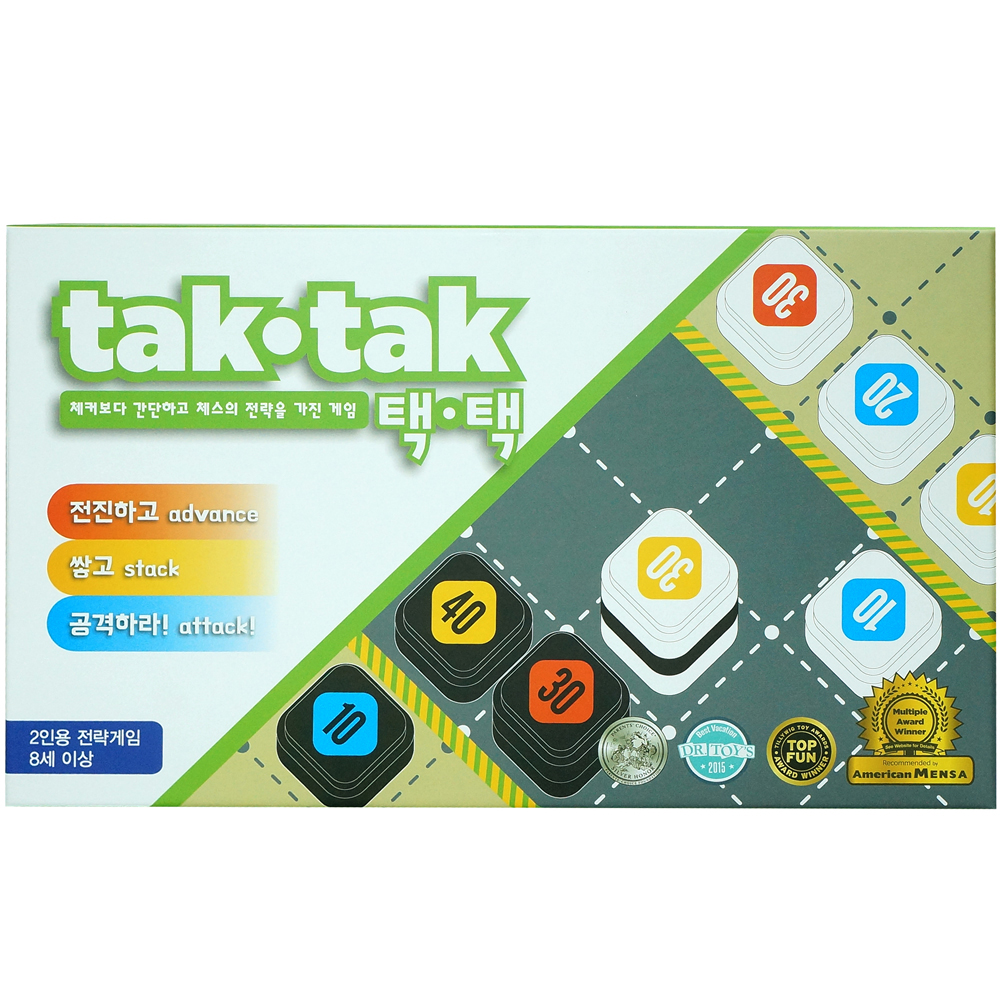 뉴 택택 New tak-tak 한글판 정품 체스전략게임 - 상품 이미지