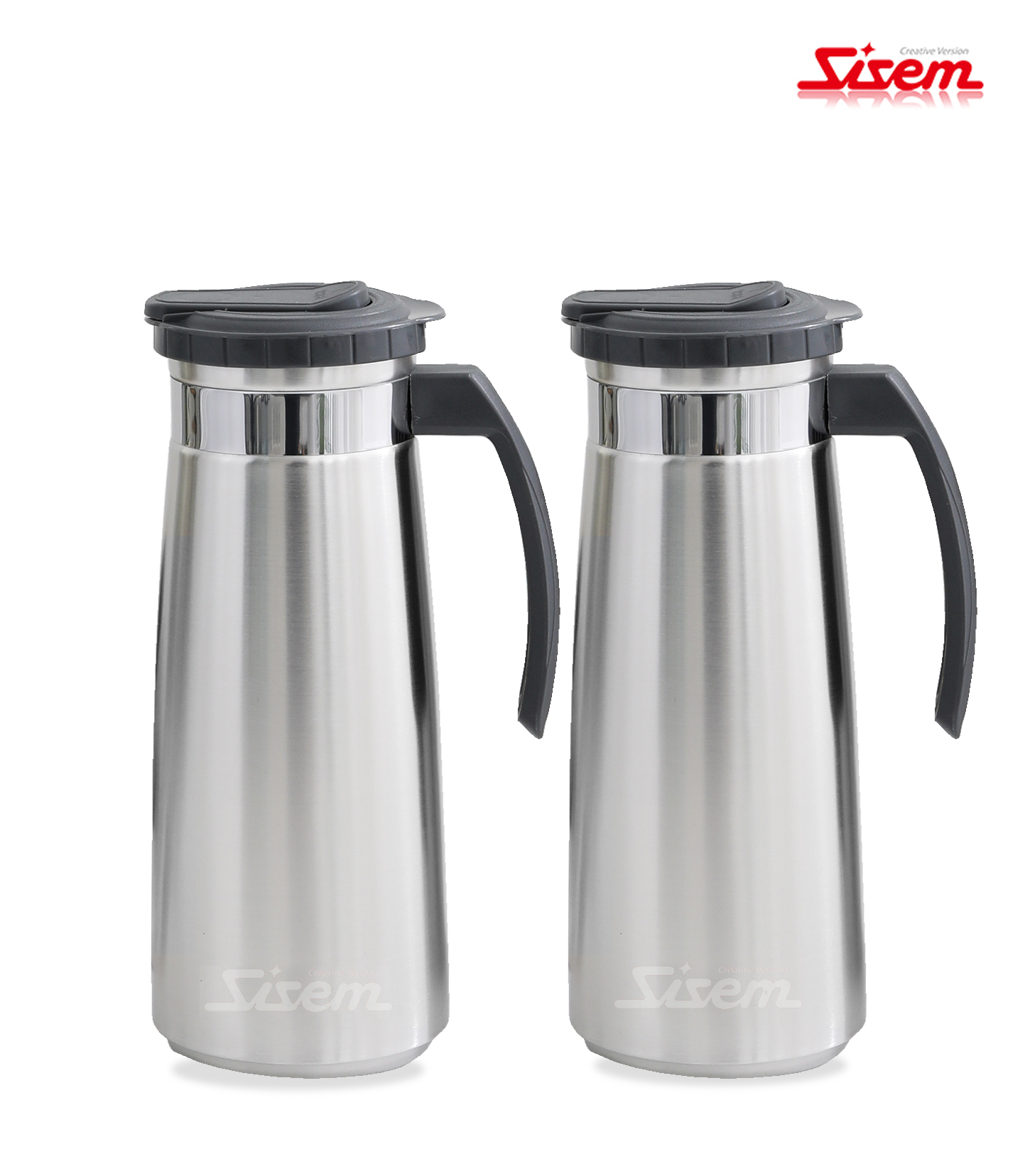 1+1 에코 업소용 가정용 식당 냉장고 물통 스텐 물병 800ml - 상세 이미지 4