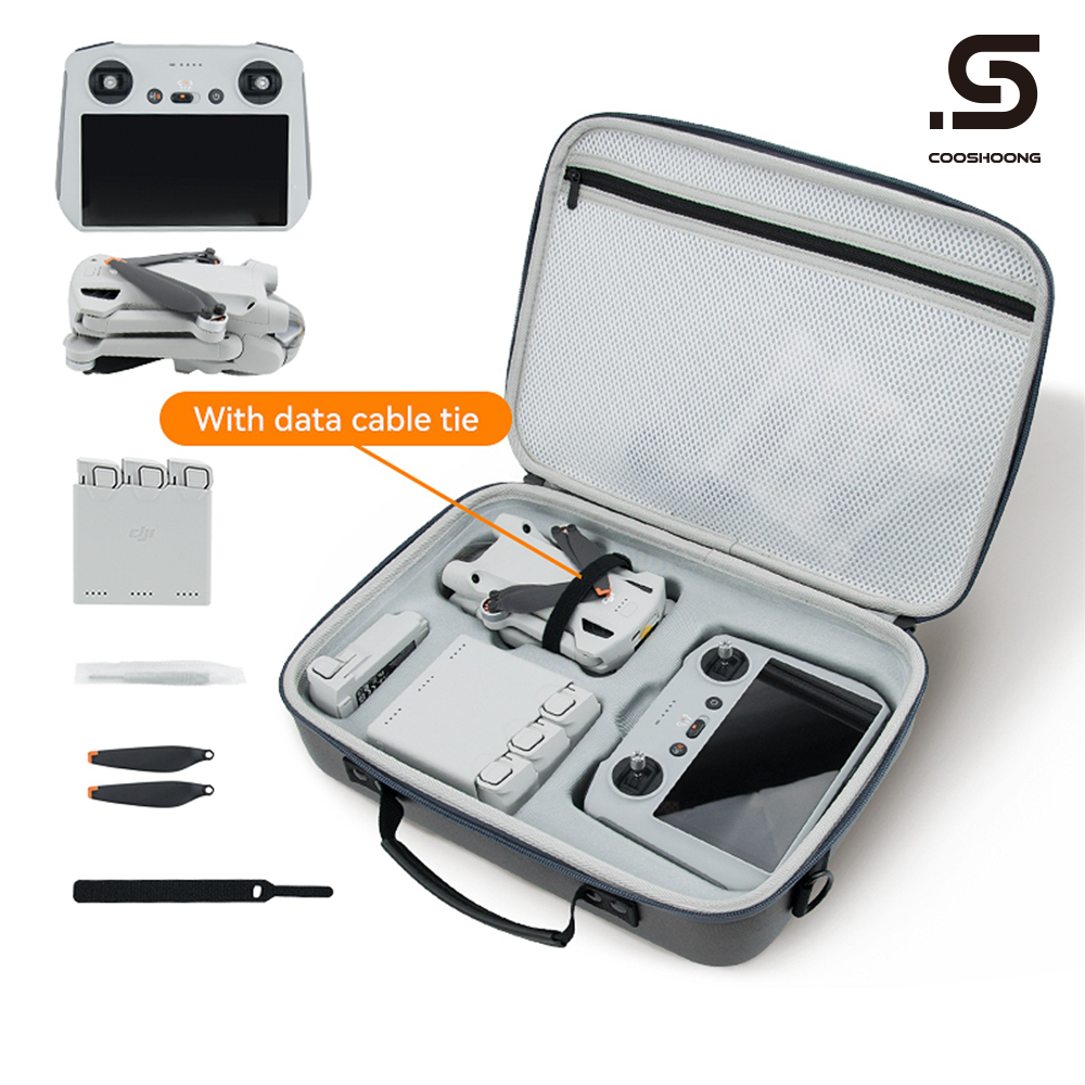 쿠슝 DJI Mini 3 Pro 수납 전용 고급 케이스 EVA 하드파우치 가방