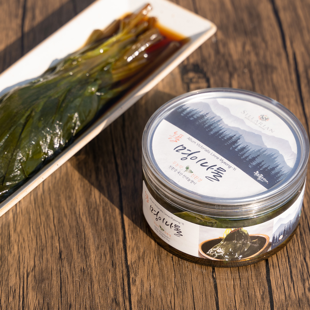 국산 친환경 무농약 명이나물 장아찌 300g 농부플러스 - 상세 이미지 4