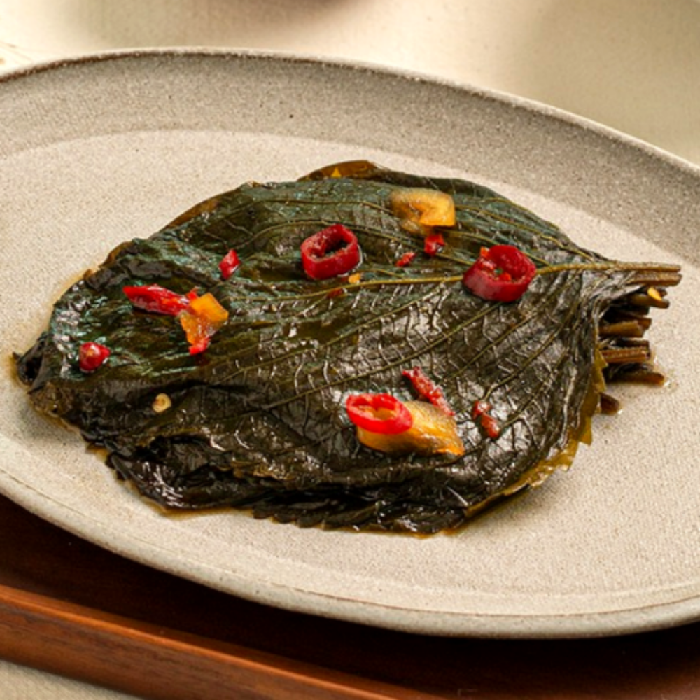 깻잎 무침 장아찌 3종 양념 간장 된장 2kg 4kg 16kg 대용량 가정용 업소용 식당 도매 삭힌 깻잎지 - 상세 이미지 2
