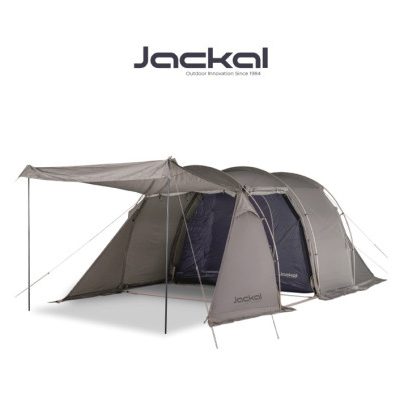 쟈칼 터널 3 텐트 터널형 리빙쉘 텐트 블랙코팅 거실형텐트