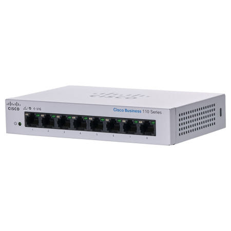 CISCO 8포트 기가 스위칭허브 CBS110-8T-D