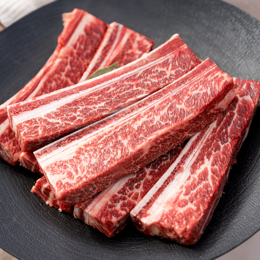 우대갈비 1kg la갈비 소고기 소갈비 토마호크 캠핑 음식 스테이크