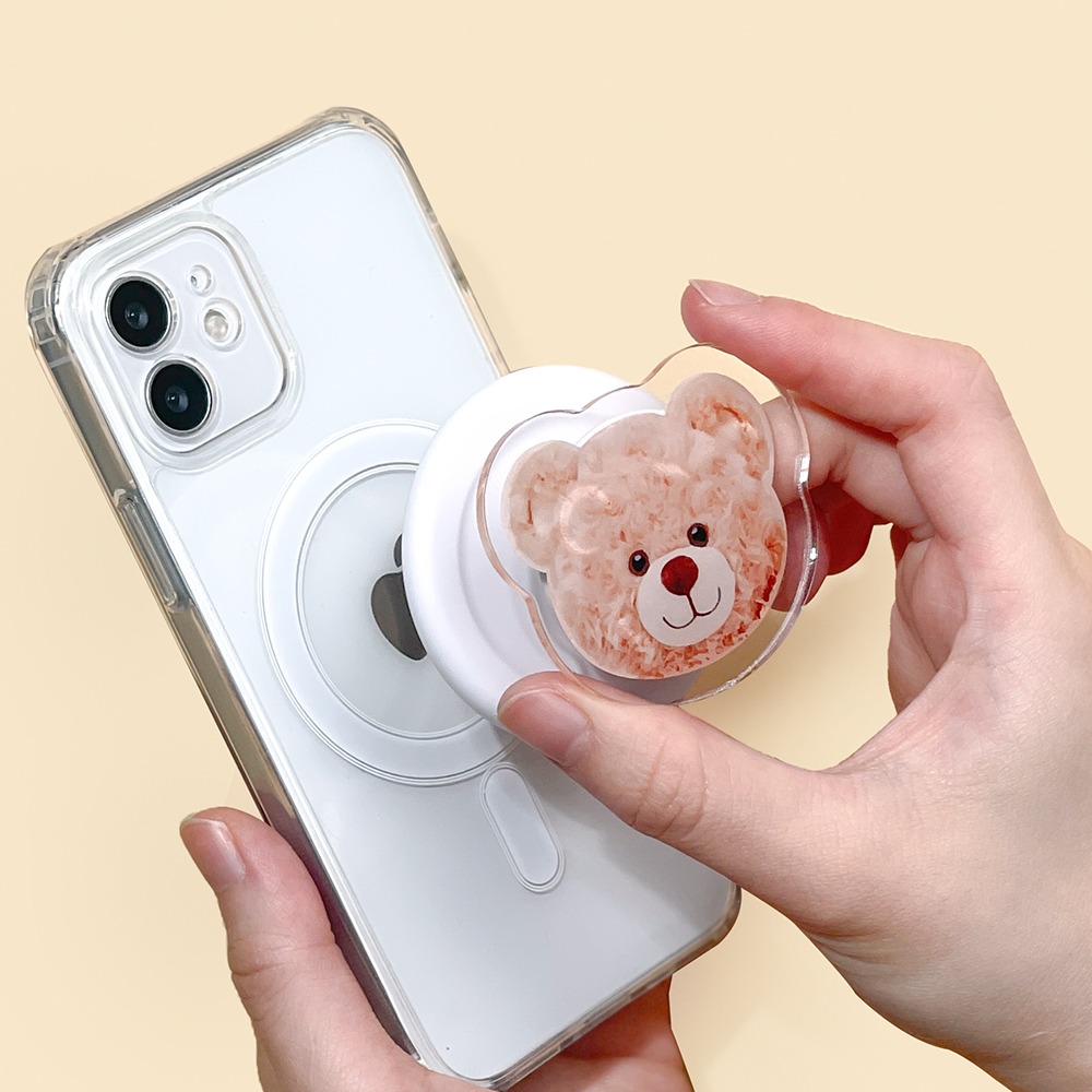 맥세이프 그립톡 곰 하이 - 메인 이미지