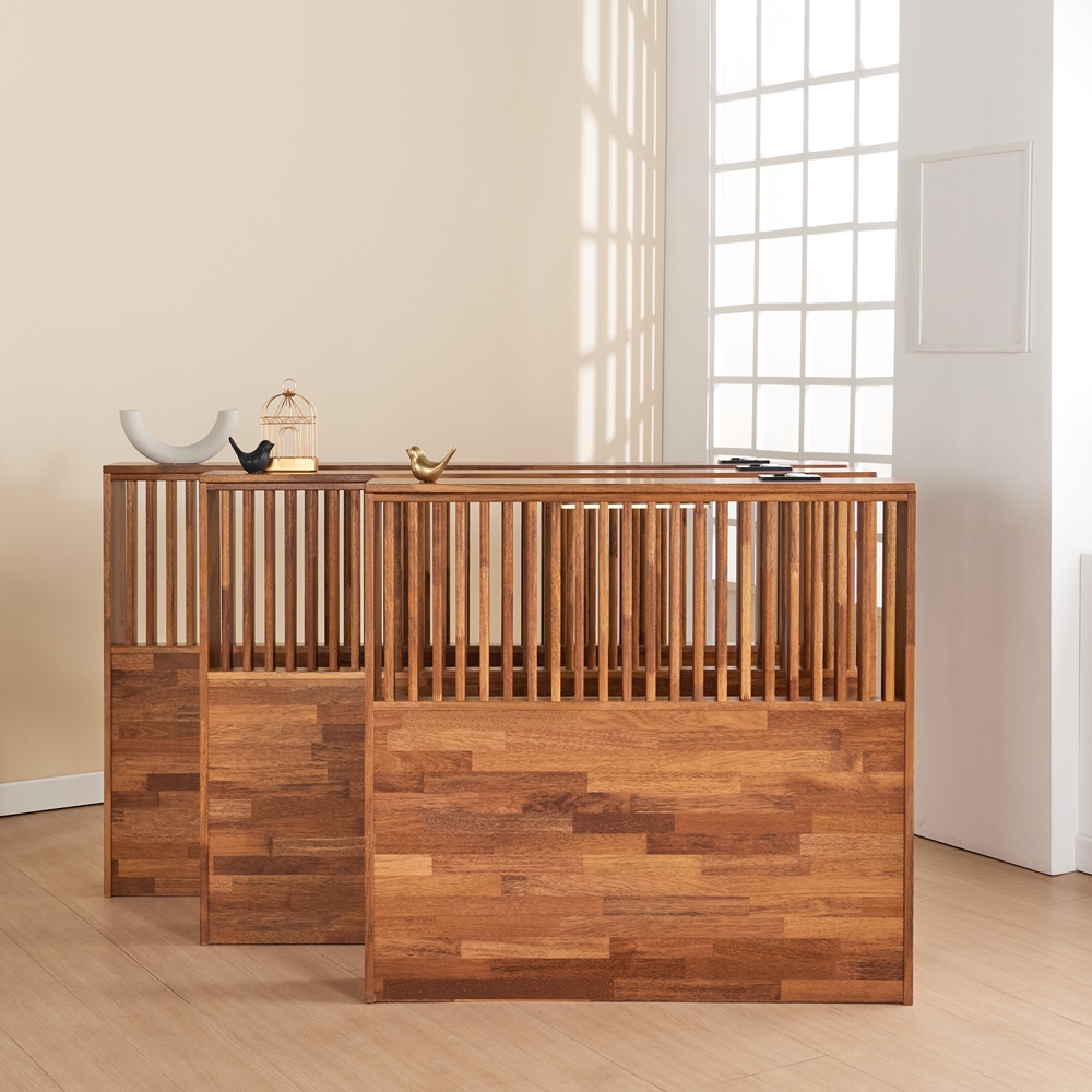 원목 침대헤드보드 저상형 침대헤드 선반 프레임 SS