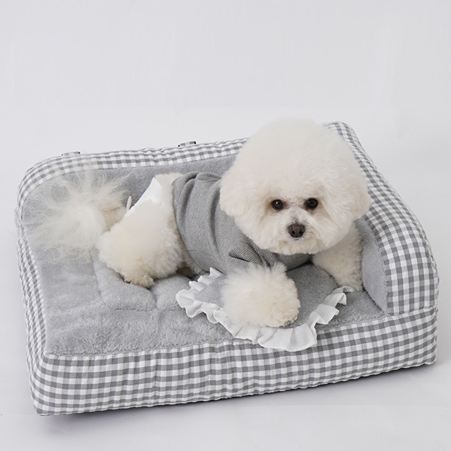 호텔 강아지 침대 이불 고양이 애견 쇼파 펫쿠션 베개 포함 대형