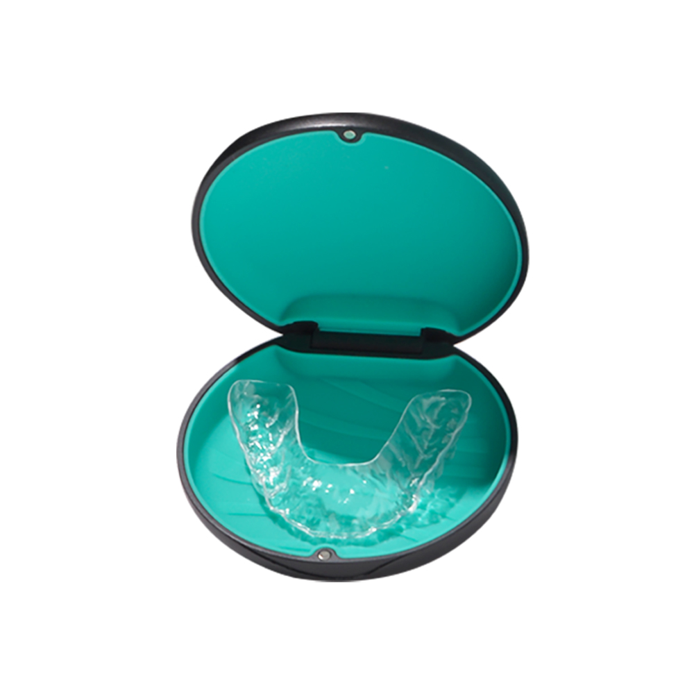 교정기 유지장치 틀니 케이스 보관함 콤팩트케이스+덴티미 클리너50ml - 메인 이미지