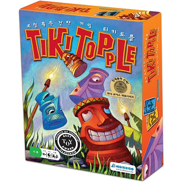 멘사 보드게임 전략게임 티키 토플 Tiki Topple 한글판 EDG 7105 - 상세 이미지 2