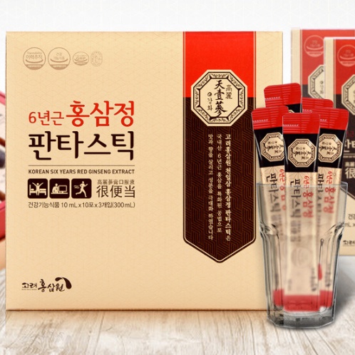 짜먹는홍삼정 짜먹는홍삼 선물용 6년근고려홍삼진액 30포