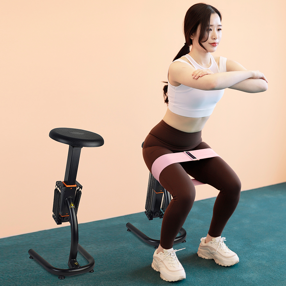 비핏 스쿼트머신 허벅지 운동 하체 근력 비거리 훈련 바운스 스쿼트머신 오리지널 - 상세 이미지 2