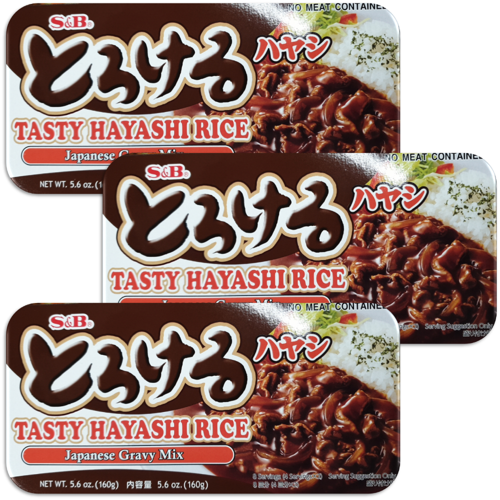 에스비 하이라이스 160g x 3개 일본카레 SB Tasty Hayashi Rice Japanese Gravy Mix : MS스포츠
